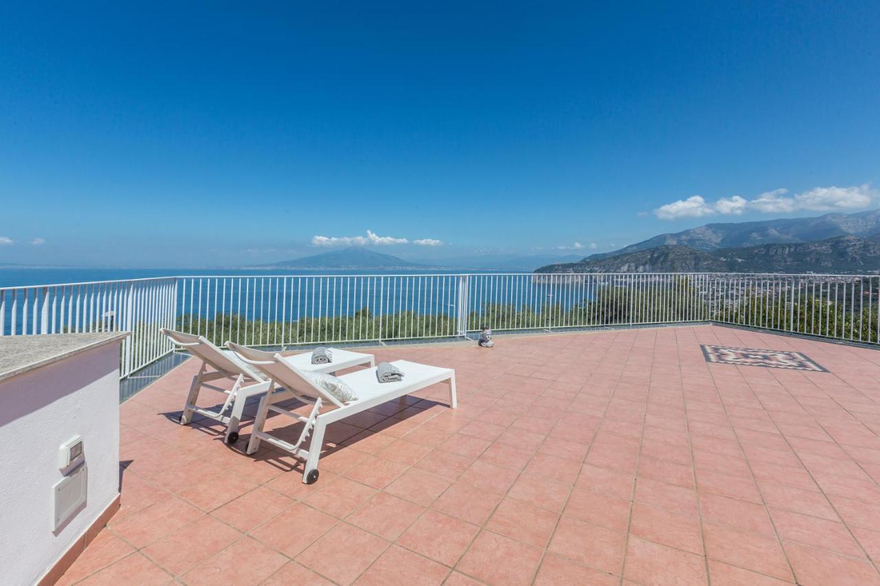 Villa La Terrazza Sul Golfo Península Sorrentina Exterior foto