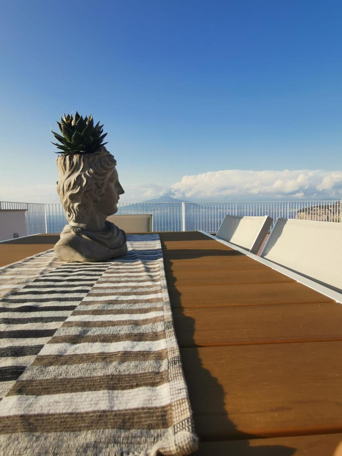 Villa La Terrazza Sul Golfo Península Sorrentina Exterior foto